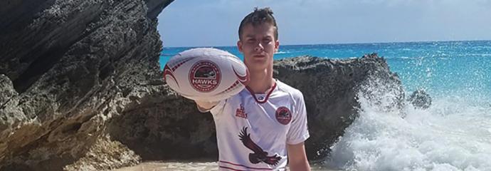 Mark Lee Dombroski, age 19 of Media, PA, was found deceased on March 19, 2018 (Feast of St. Joseph) in Bermuda, because of injuries sustained from a fall. 