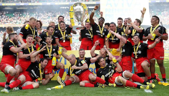 Saracens Victorious in Aviva Primership