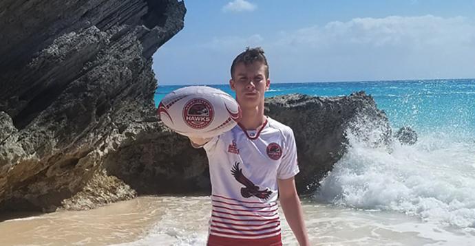 Mark Lee Dombroski, age 19 of Media, PA, was found deceased on March 19, 2018 (Feast of St. Joseph) in Bermuda, because of injuries sustained from a fall. 